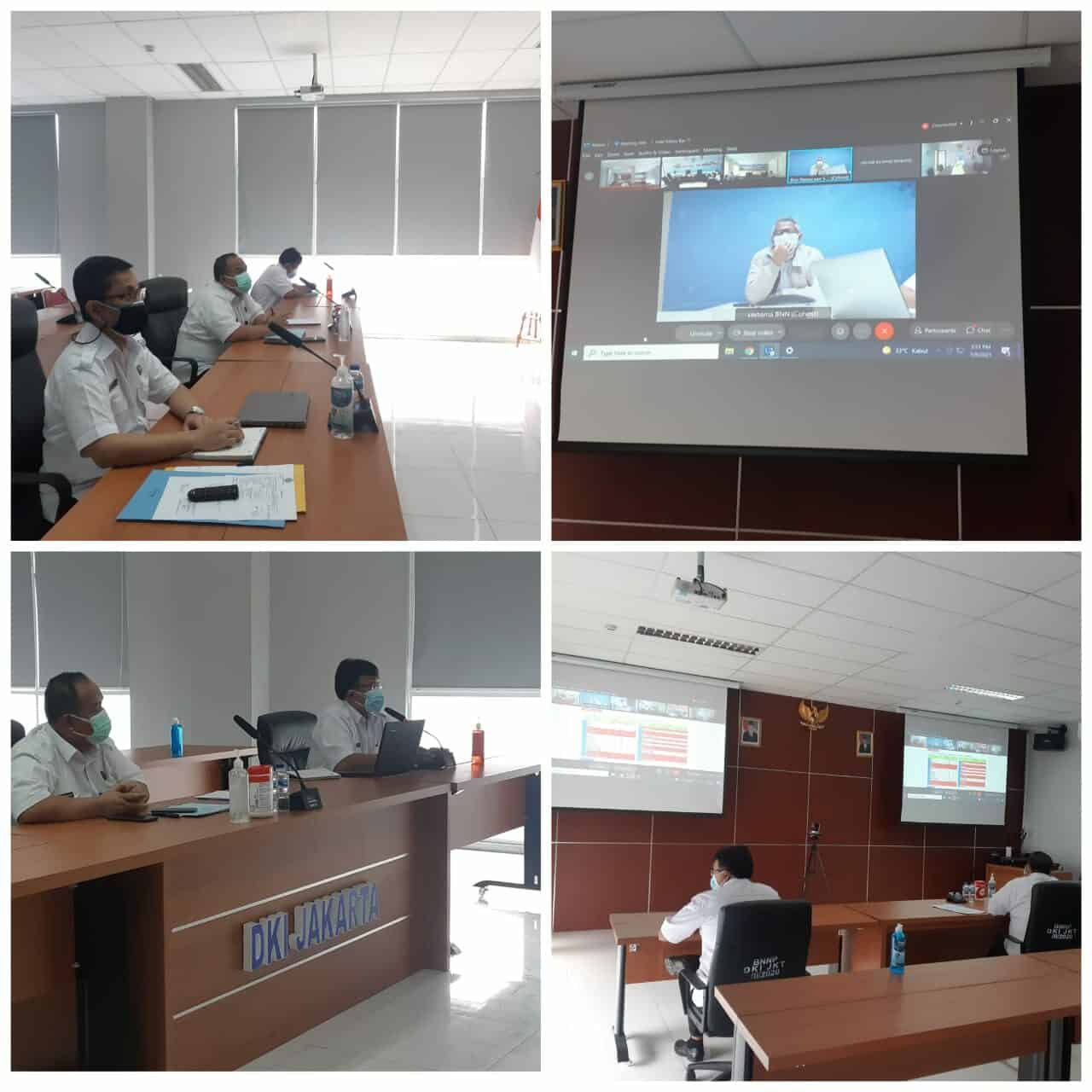 Rapat Virtual Perkembangan Pelaporan Inpres 2/2020 Periode B06 Tahun 2021 Rapat Virtual Perkembangan Pelaporan Inpres 2/2020 Periode B06 Tahun 2021