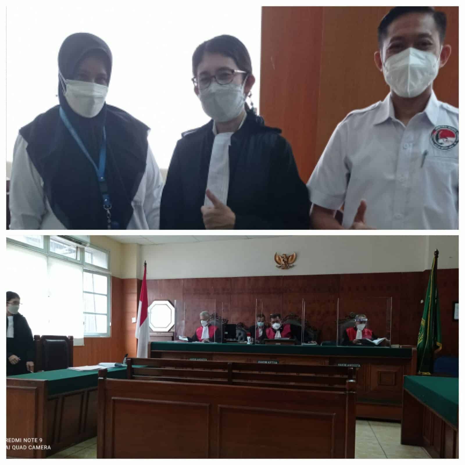 Menghadiri panggilan sidang saksi ahli Menghadiri panggilan sidang saksi ahli