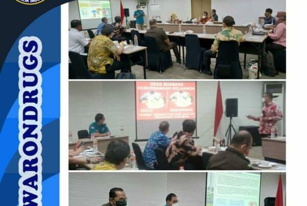 Rapat Kerja Program Pemberdayaan Masyarakat Anti Narkoba di Instansi Pemerintah