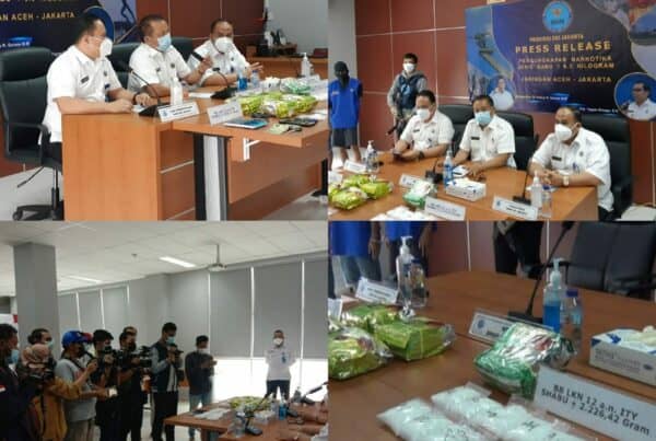 Press Realese Pengungkapan Natkotika Jenis Sabu +- 6,3 Kg Jaringan Aceh – Jakarta Badan Narkotika Nasional Provinsi DKI Jakarta