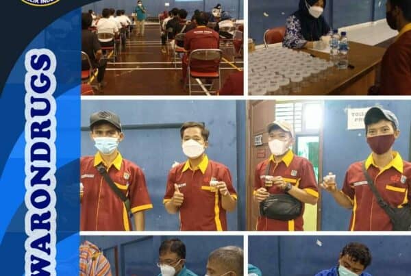 Pemeriksaan Narkotika Melalui Tes Urine bagi PJLP Dinas Pemuda dan Olahraga Kota Administrasi Jakarta Barat