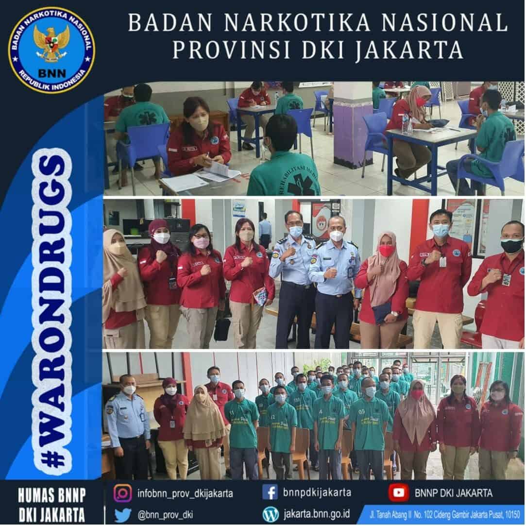 Skrining Rapid Swab Antigen Test Pegawai BNN Provinsi DKI Jakarta Skrining Rapid Swab Antigen Test