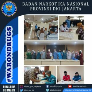 Sosialisasi P4GN dan Pemeriksaan Narkotika Melalui Tes Urine Bagi Pegawai Kementerian Pendidikan, Kebudayaan, Riset dan Teknologi
