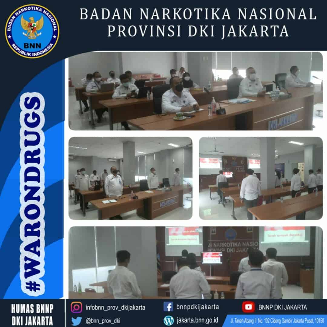 Rapat Pimpinan Video Conference antara Sestama BNN dengan Para Kepala BNN Provinsi dan BNN Kota Rapat Pimpinan Video Conference antara Sestama BNN dengan Para Kepala BNN Provinsi dan BNN Kota