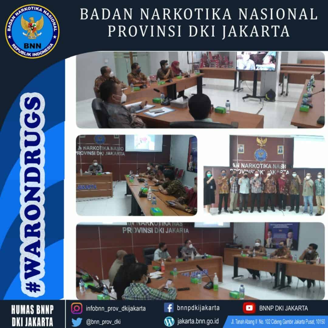 Audiensi dari Wartakota kepada BNNP DKI Jakarta