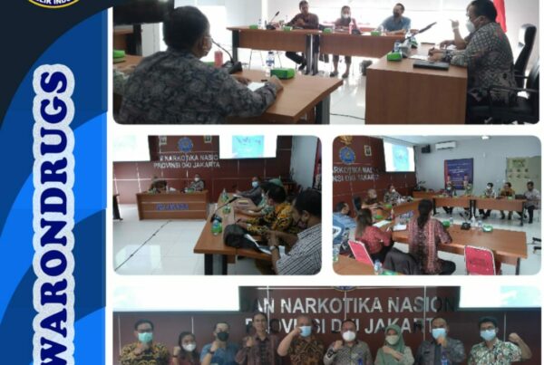 Audiensi dari DPD A.R.I Prov DKI Jakarta kepada BNNP DKI Jakarta