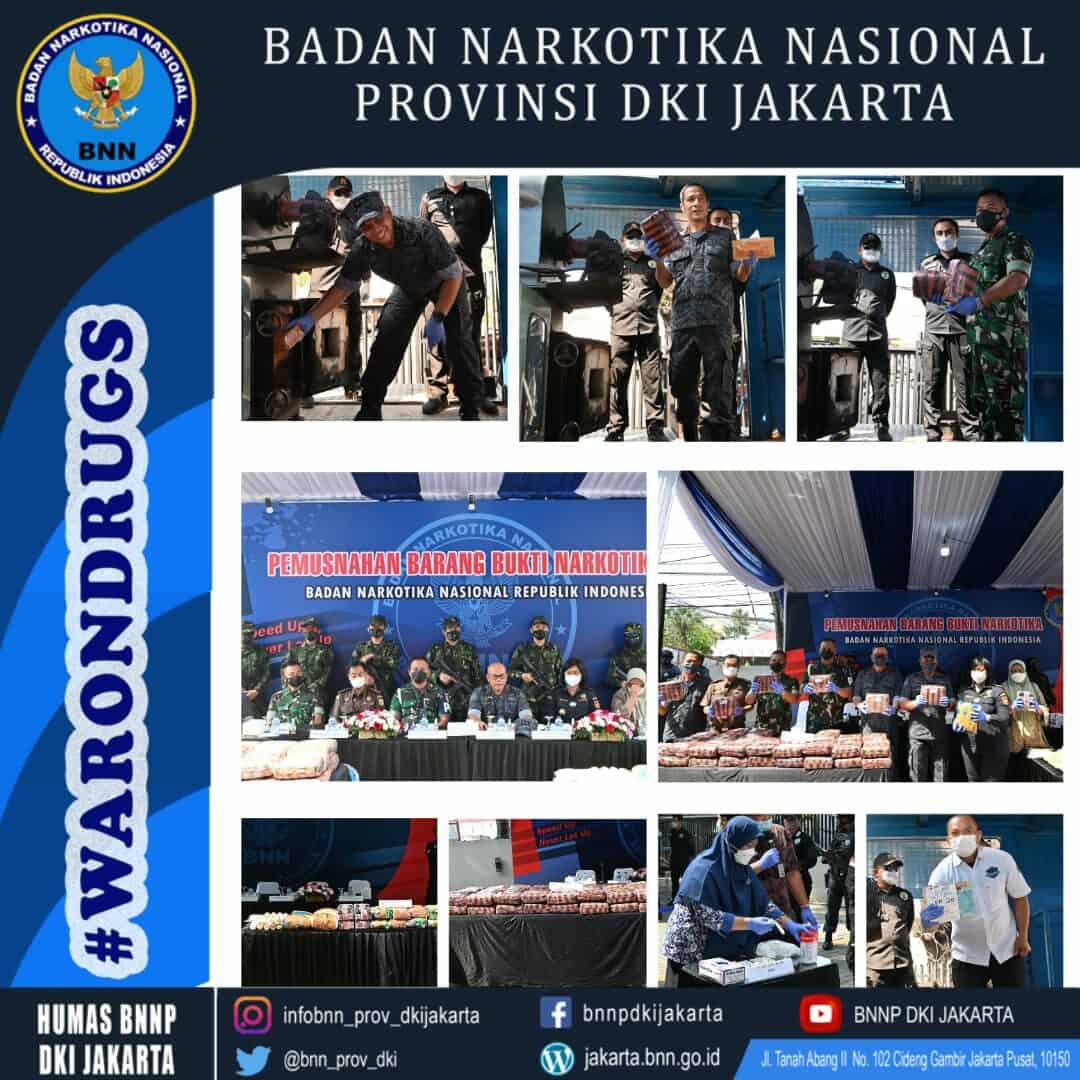 Pemusnahan Barang Bukti Narkotika oleh Badan Narkotika Nasional Republik Indonesia Pemusnahan Barang Bukti Narkotika oleh Badan Narkotika Nasional Republik Indonesia
