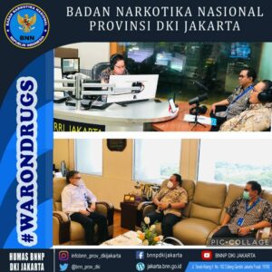 Live Talk Show RRI Tentang Pemberantasan Peredaran Gelap Narkotika di Wilayah DKI Jakarta