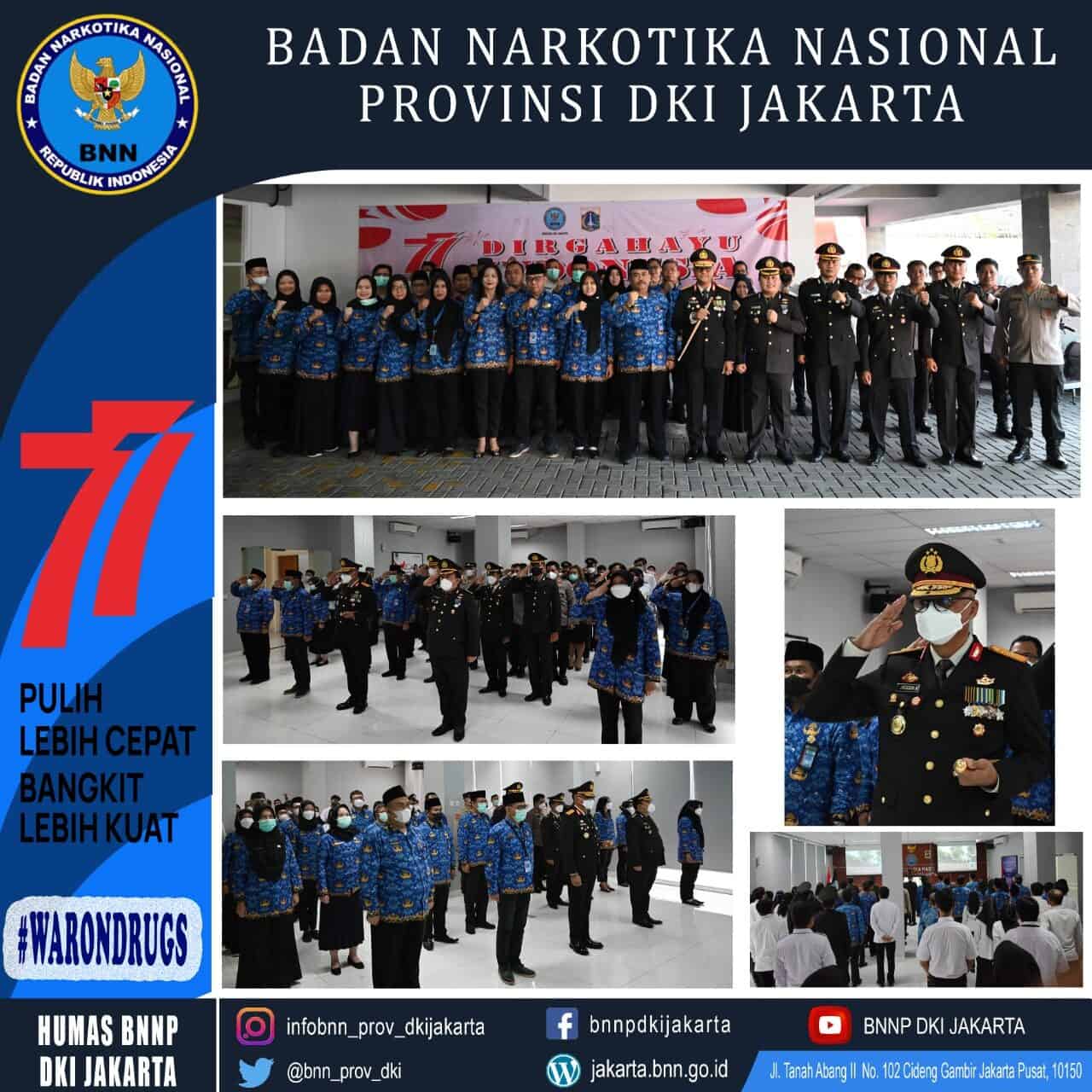 Upacara Peringatan Detik-Detik Proklamasi Kemerdekaan RI ke-77