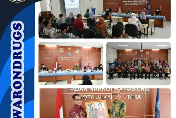 Kunjungan Kepala BNN Provinsi DKI Jakarta ke kantor BNN Kota Jakarta Utara