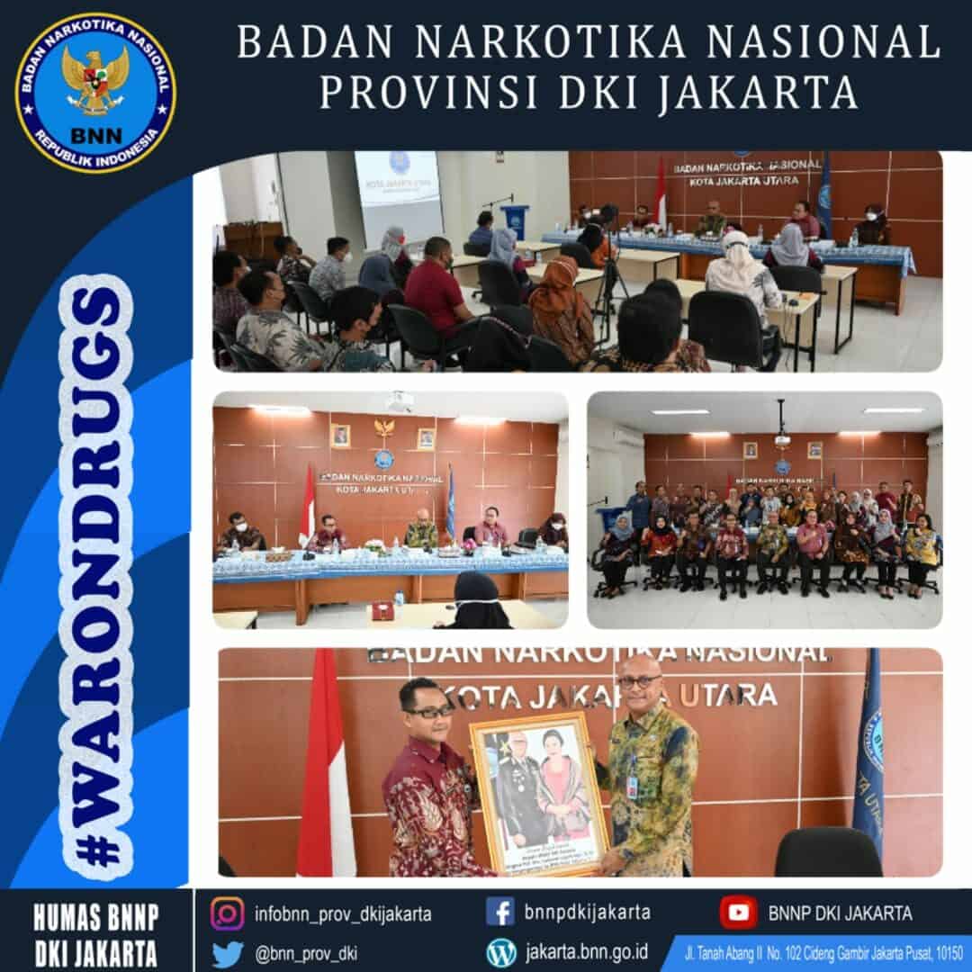 Kunjungan Kepala BNN Provinsi DKI Jakarta ke kantor BNN Kota Jakarta Utara