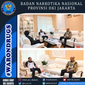 Kunjungan Kerja Kepala BNN Provinsi DKI Jakarta ke Kanwil Kementerian Hukum dan Hak Asasi Manusia Provinsi DKI Jakarta