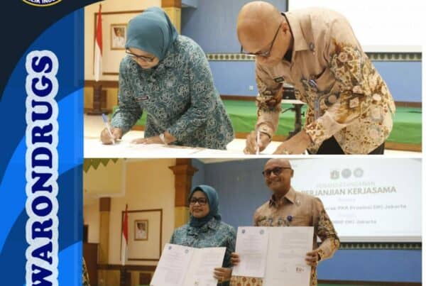 Perjanjian Kerja sama antara Badan Narkotika Nasional Provinsi DKI Jakarta dengan TP PKK Provinsi DKI Jakarta