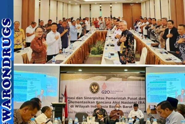 Rapat Koordinasi dan Sinergitas Pemerintah Pusat dan Daerah dalam Mengimplementasikan RAN P4GN di wilayah Indonesia Bagian Barat