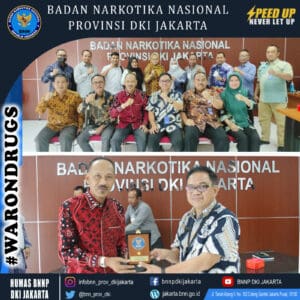 BNN Provinsi DKI Jakarta menerima Audiensi dari Kabupaten Banjar
