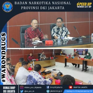 BNN Provinsi DKI Jakarta menerima Audiensi dari Kabupaten Banjar