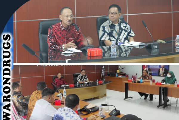 BNN Provinsi DKI Jakarta menerima Audiensi dari Kabupaten Banjar