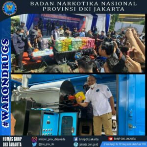 Pemusnahan Barang Bukti Narkotika