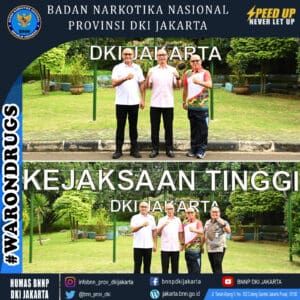 Silaturahmi Kepala BNN Provinsi DKI ke Kejaksaan Tinggi DKI Jakarta Silaturahmi Kepala BNN Provinsi DKI ke Kejaksaan Tinggi DKI Jakarta