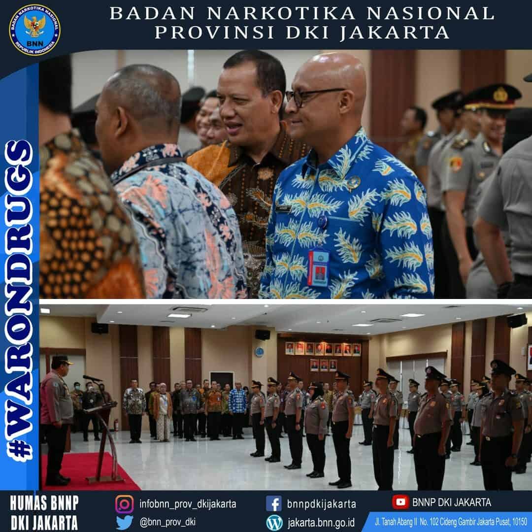 Upacara Laporan Kenaikan Pangkat Anggota Polri Penugasan di Lingkungan Badan Narkotika Nasional Upacara Laporan Kenaikan Pangkat Anggota Polri Penugasan di Lingkungan Badan Narkotika Nasional