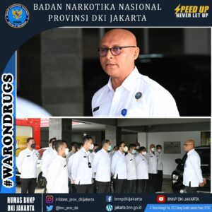 Apel Pagi & Kegiatan Pemeriksaan Urine Terhadap Personil di Lingkungan BNN Provinsi DKI Jakarta Apel Pagi & Kegiatan Pemeriksaan Urine Terhadap Personil di Lingkungan BNN Provinsi DKI Jakarta