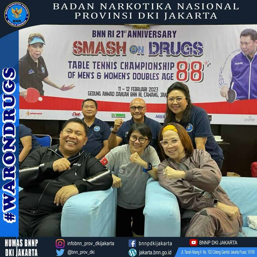 “Smash On Drugs” BNN RI 21st Anniversary Table Tennis Invitation Championship of Men’s & Women’s Double Age 88+" “Smash On Drugs” BNN RI 21st Anniversary Table Tennis Invitation Championship of Men’s & Women’s Double Age 88+”