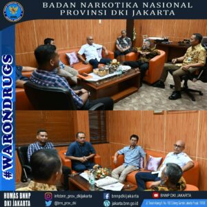 Audiensi Kepala BNNP DKI Jakarta kepada Kakanwil Bea Cukai DKI Jakarta
