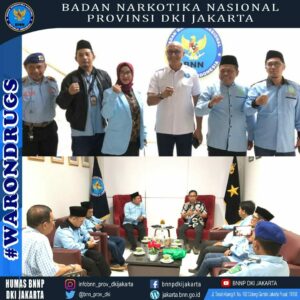 Audiensi dari Pengurus BKPRMI Provinsi DKI Jakarta kepada Kepala BNNP DKI Jakarta Audiensi dari Pengurus BKPRMI Provinsi DKI Jakarta kepada Kepala BNNP DKI Jakarta
