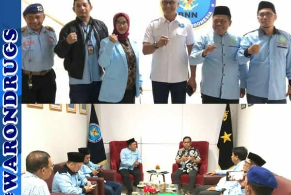 Audiensi dari Pengurus BKPRMI Provinsi DKI Jakarta kepada Kepala BNNP DKI Jakarta