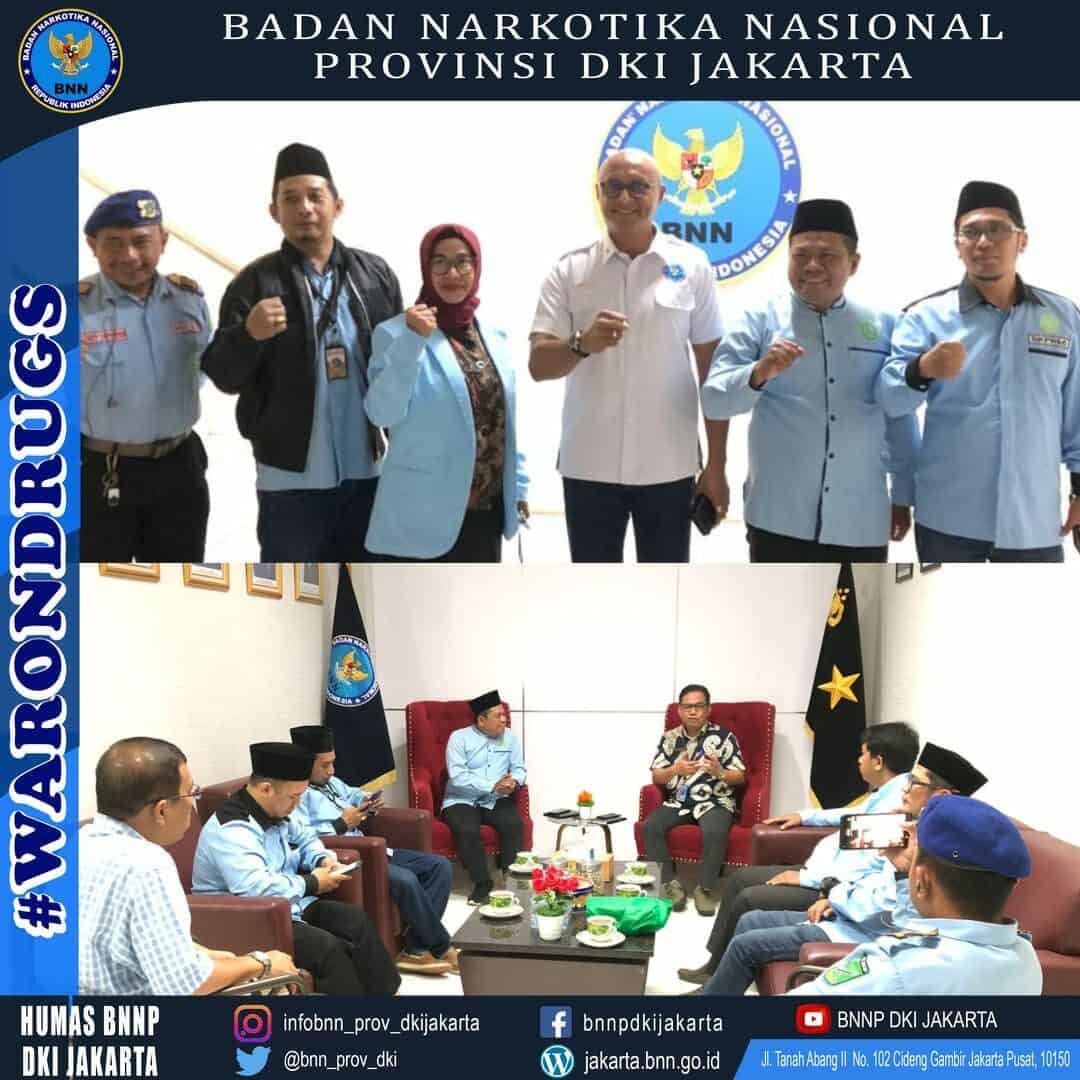 Audiensi dari Pengurus BKPRMI Provinsi DKI Jakarta kepada Kepala BNNP DKI Jakarta Audiensi dari Pengurus BKPRMI Provinsi DKI Jakarta kepada Kepala BNNP DKI Jakarta