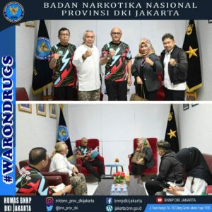 Audiensi Yayasan Raisa Ratu Amanah Indonesia kepada BNN Provinsi DKI Jakarta