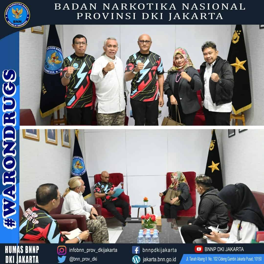 Audiensi Yayasan Raisa Ratu Amanah Indonesia kepada BNN Provinsi DKI Jakarta