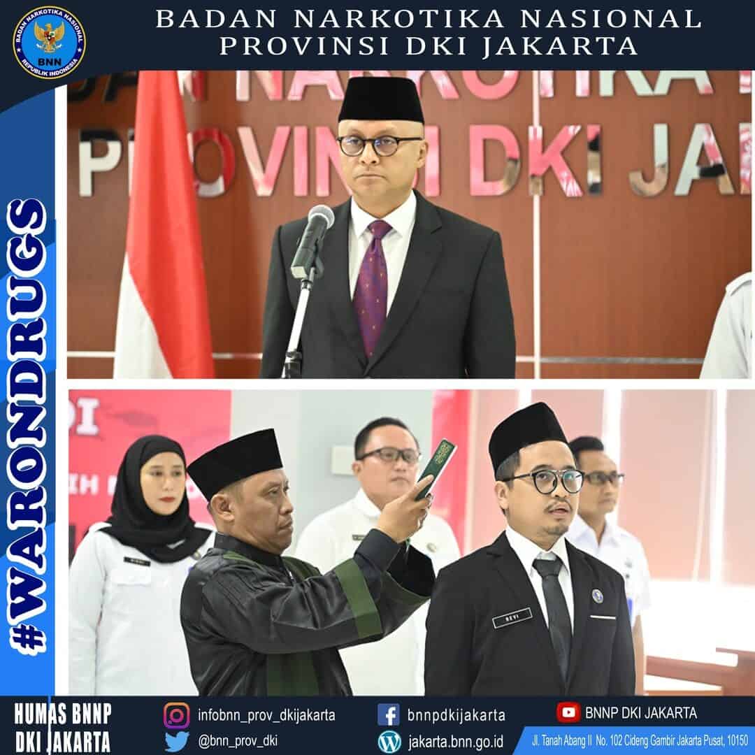 Pengambilan Sumpah dan Pelantikan Jabatan Pejabat Fungsional di Lingkungan BNN Provinsi DKI Jakarta