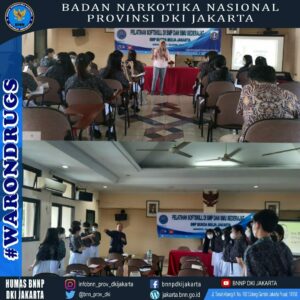 Pelatihan Soft Skill di SMP Bunda Mulia Jakarta oleh BNN Provinsi DKI Jakarta