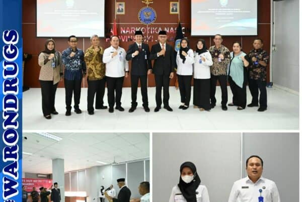 Pengambilan Sumpah dan Pelantikan Jabatan Pejabat Struktural di Lingkungan BNN Provinsi DKI Jakarta