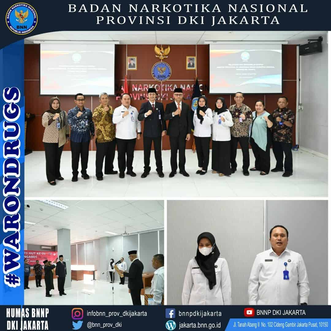 Pengambilan Sumpah dan Pelantikan Jabatan Pejabat Struktural di Lingkungan BNN Provinsi DKI Jakarta Pengambilan Sumpah dan Pelantikan Jabatan Pejabat Struktural di Lingkungan BNN Provinsi DKI Jakarta