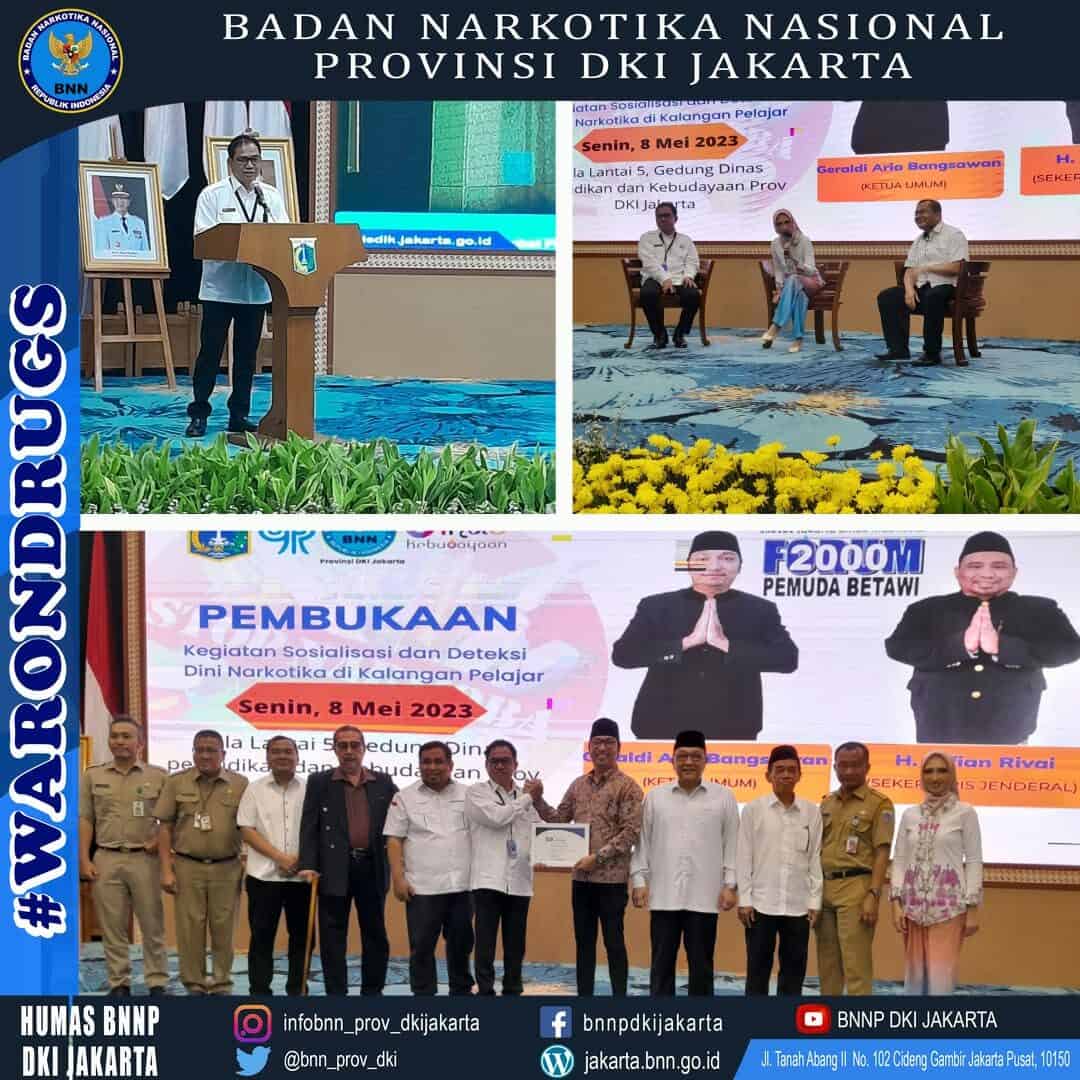 Pembukaan Kegiatan Sosialisasi dan Diteksi Dini Narkotika Tingkat Kalangan Pelajar Pembukaan Kegiatan Sosialisasi dan Diteksi Dini Narkotika Tingkat Kalangan Pelajar