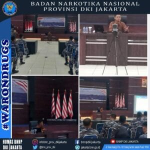 BNN Provinsi DKI Jakarta jadi Narasumber di Kegiatan Latihan Penegakkan Hukum dan Keamanan Laut TA 2023 BNN Provinsi DKI Jakarta jadi Narasumber di Kegiatan Latihan Penegakkan Hukum dan Keamanan Laut TA 2023