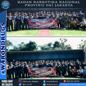BNNP DKI Jakarta melaksanakan Giat Menembak di Lapangan Tembak BNN Lido-Bogor Jawa Barat