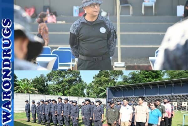 BNNP DKI Jakarta melaksanakan Giat Menembak di Lapangan Tembak BNN Lido-Bogor Jawa Barat