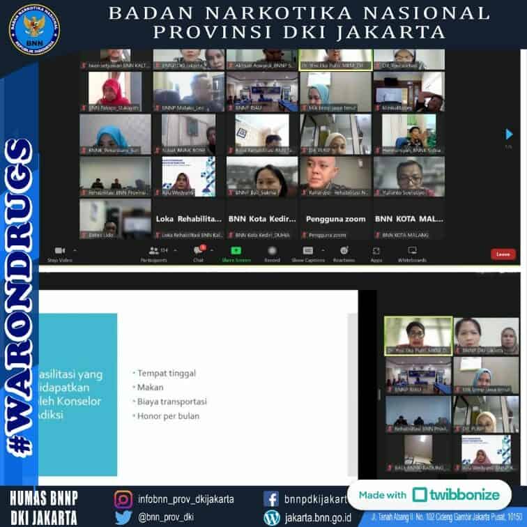 Rapat Koordinasi Konselor Adiksi Extraordinary Rapat Koordinasi Konselor Adiksi Extraordinary