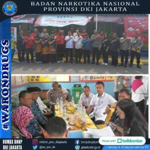 Penilaian Lomba Kampung Tangguh Bebas dari Narkoba Polres Jajaran Polda Metro Jaya