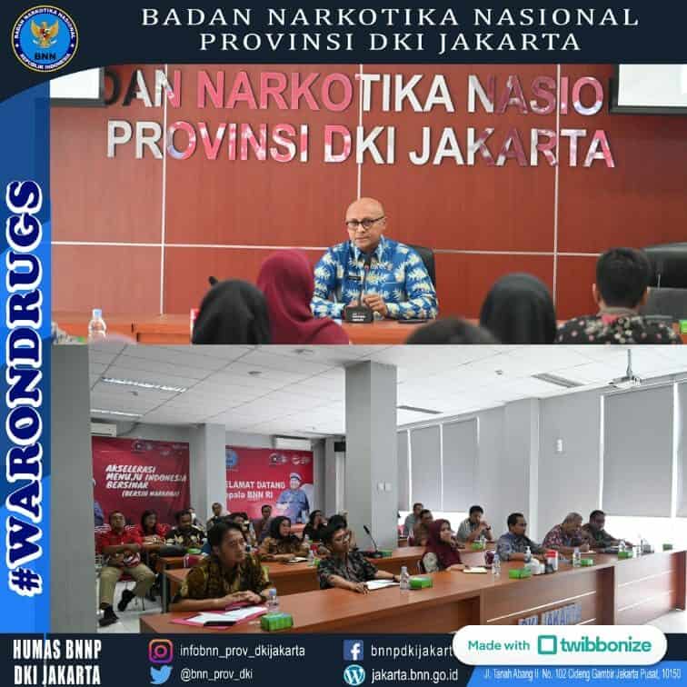 Kepala BNNP DKI Jakarta Pimpin Rapat Satgas Extraordinary Pemberantasan