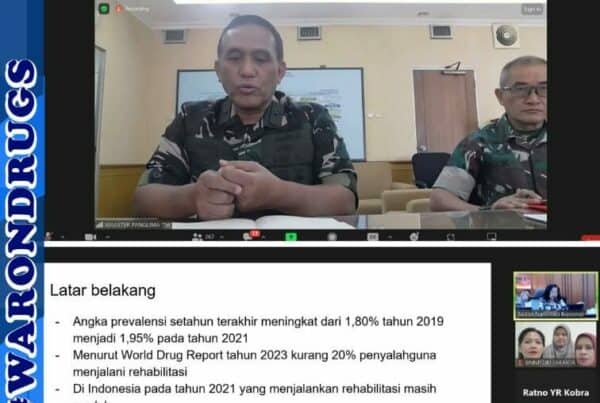 BNNP DKI Jakarta Mengikuti Webinar tentang Juknis Pelaksanaan Rehabilitasi Extraordinary