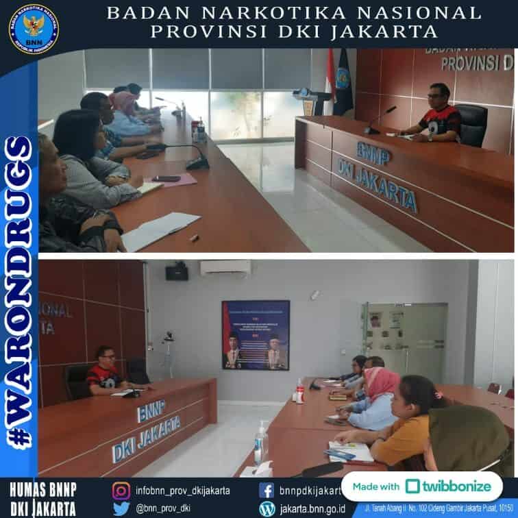 Ketua Tim Bidang P2M BNNP DKI Jakarta Pimpin Rapat Kegiatan Extraordinary Ketua Tim Bidang P2M BNNP DKI Jakarta Pimpin Rapat Kegiatan Extraordinary
