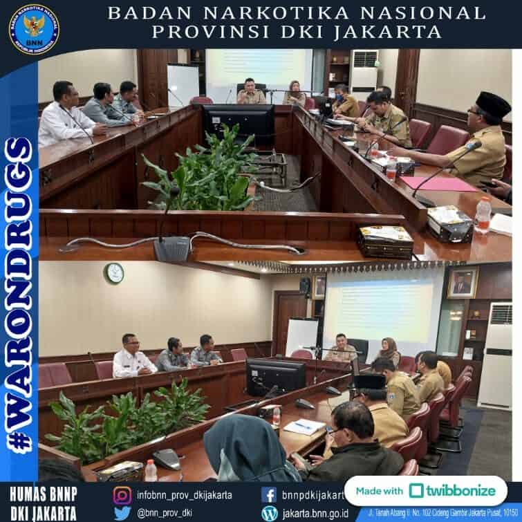 Rapat Koordinasi Program Extraordinary Bidang P2M BNNP DKI Jakarta Dengan Pemerintah Kota Adm Jakarta Pusat Rapat Koordinasi Bidang P2M BNNP DKI Jakarta Dengan Pemerintah Kota Adm Jakarta Ousat
