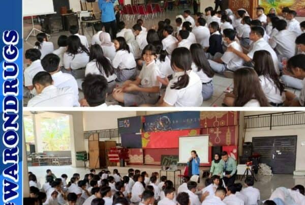 Sosialisasi P4GN dan Pemeriksaan Narkotika melalui Tes Urine bagi Siswa Kelas 10 SMA Global Mandiri untuk penanganan Extraordinary Crime