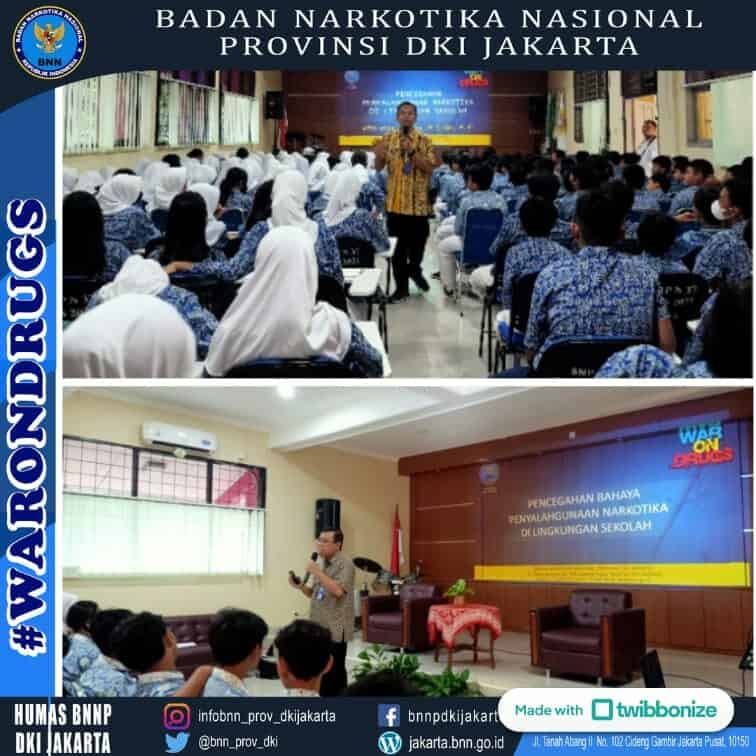 Sosialisasi P4GN di SMP Negeri 37 Jakarta dalam rangka Kegiatan Extraordinary