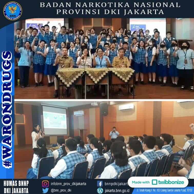 Sosialisasi P4GN di SMPK 1 BPK Penabur dalam rangka Kegiatan Extraordinary