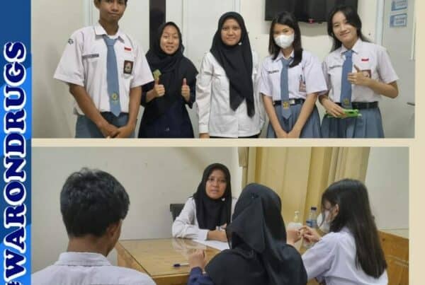 Pelaksanaan wawancara dan menjadi bintang tamu film pendek tentang narkoba dalam rangka mendukung program Extraordinary